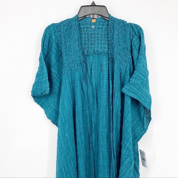 Free People Angelica Gauze Kimono Cover Up Size XS Small - Picture 3 of 7